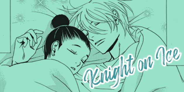 A man and woman sleeping side by side from manga knight on ice by yayoi ogawa
