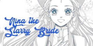 Screenshot from Nina the Starry Bride. The heroine is smiling.